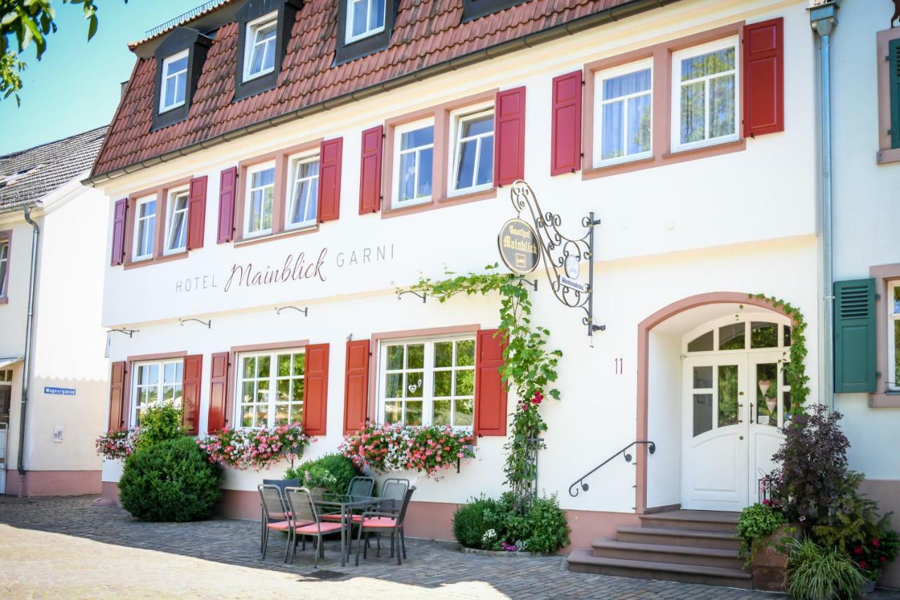 Hotel Mainblick Garni มาร์คทายเดินเฟลด์ ภายนอก รูปภาพ
